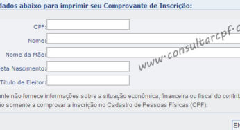 Imprimir CPF