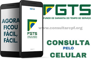 Consulta saldo FGTS pelo celular